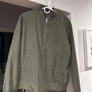 H&M Green Bomber Jacket Small